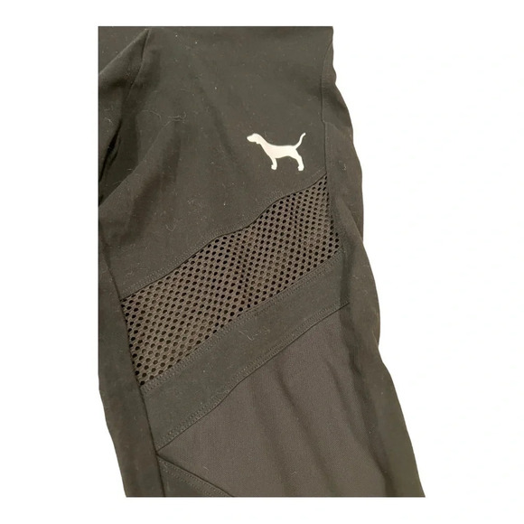 Victoria’s Secret pink leggings
Size small
Black with mesh
Good condition - Picture 2 of 5